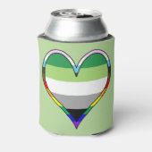 Aro Pride Heart Can Cooler Dosenkühler (Kanne Rückseite)