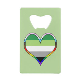 Aro Pride Heart Credit Card Flaschenöffner