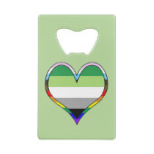 Aro Pride Heart Credit Card Flaschenöffner (Rückseite)