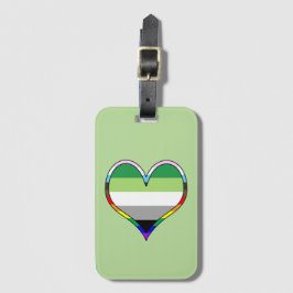 Aro Pride Heart Luggage Tag Gepäckanhänger