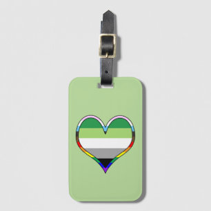 Aro Pride Heart Luggage Tag Gepäckanhänger