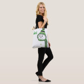 Aro Pride Snowman Snowperson Green Grau Black Tasche (Am Model)