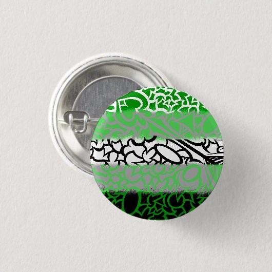 Aro Pride Squiggles Button (Vorne & Hinten)