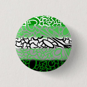 Aro Pride Squiggles Button