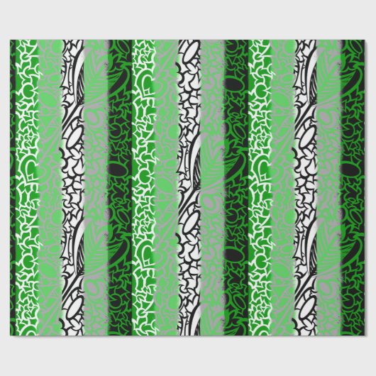 Aro Pride Squiggles Geschenkpapier (Flach)