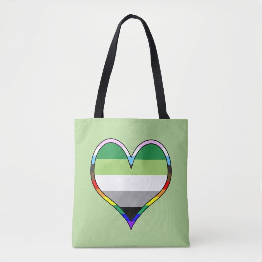 Aro Pride Tote Bag Tasche (Vorderseite)
