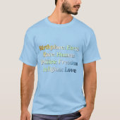 AroAce Agender Pride - Geburtsort: Erde... T-Shirt (Vorderseite)