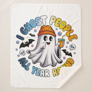 AroAce Lustiger Halloween – Ich beschwöre Leute Sherpadecke