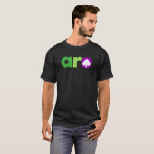 Aroace Pride Spade LGBT Aro Ace LGBTQ Aromantic As T-Shirt (Vorne ganz)