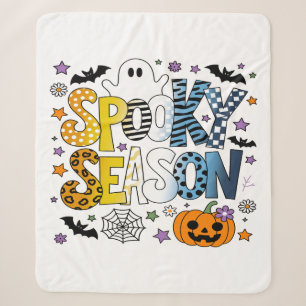 AroAce Spooky Season Halloween Sherpadecke