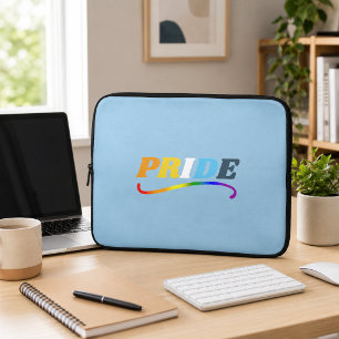 AroAce Stolz - Regenbogen-Swoosh Laptopschutzhülle