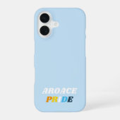 AroAce-Stolzflaggenfarben iPhone 16 Hülle (Rückseite)