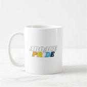 AroAce-Stolzflaggenfarben Kaffeetasse (Links)