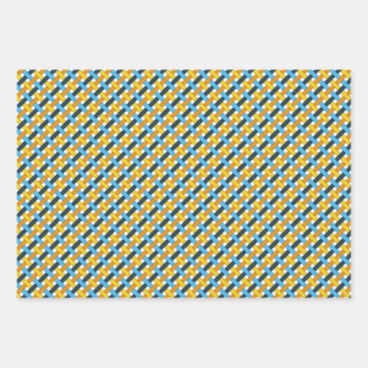 AroAce Sunset Pride Woven Nahtloses Muster Geschenkpapier Set (Vorderseite 2)