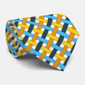 AroAce Sunset Pride Woven Nahtloses Muster Krawatte (Gerollt)