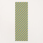 AroAce Sunset Pride Woven Nahtloses Muster Yogamatte (Vorderseite)