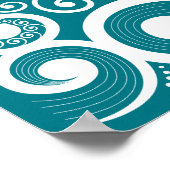 Aroha Aotearoa Poster (Ecke)