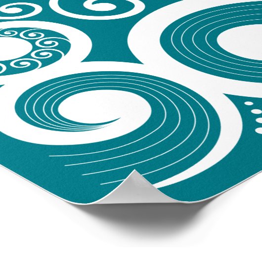 Aroha Aotearoa Poster (Ecke)