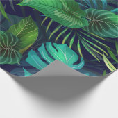 Aroids Dschle Geschenkpapier (Ecke)