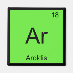 Aroldis Name Chemie Element Periodensystem Magnet