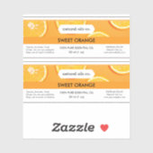 Aroma-ätherische Öle Duftstoffflasche Aufkleber (Blatt)