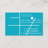 Aroma/Massage/Therapy/Chiropractic Business Card Visitenkarte (Rückseite)