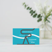 Aroma/Massage/Therapy/Chiropractic Business Card Visitenkarte (Stehend Vorderseite)