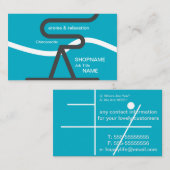 Aroma/Massage/Therapy/Chiropractic Business Card Visitenkarte (Vorne/Hinten)