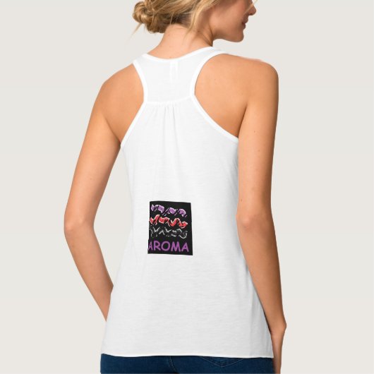 Aroma-Naturparfüm-Thema Tank Top (Rückseite)