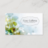 Aroma-Therapeut Elegante Nature Business Card Visitenkarte (Vorderseite)
