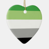 aromantic Flagge Keramikornament (Rechts)