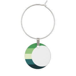 Aromantic Pride Crescent Moon Weinkultur Glasmarker