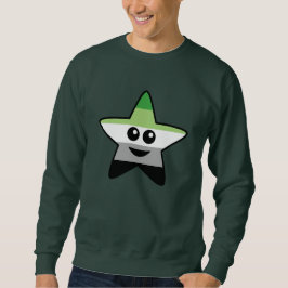 Aromantic Stern-Sweatshirt Sweatshirt