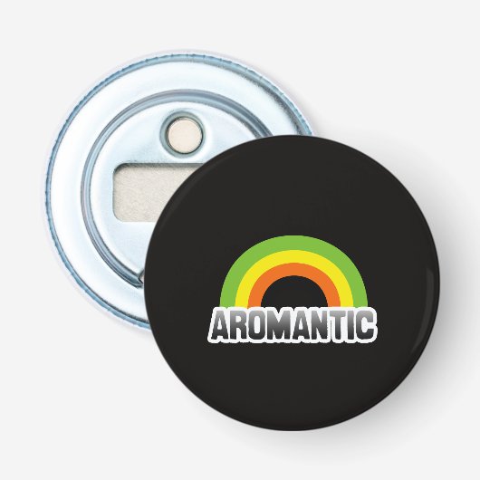 Aromantic Stolz Flaschenöffner (Vorderseite)