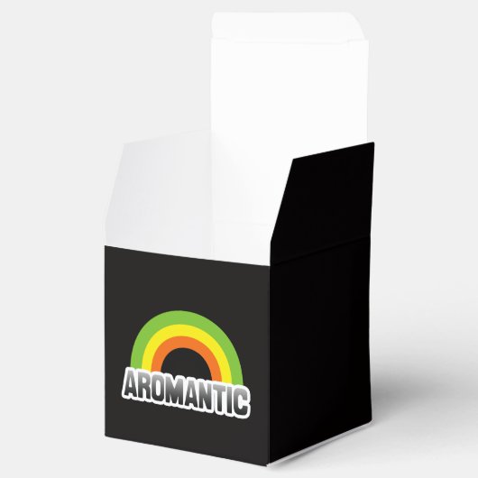 Aromantic Stolz Geschenkschachtel (Geöffnet)
