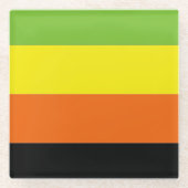 Aromantic Stolz Glasuntersetzer (Vorderseite)