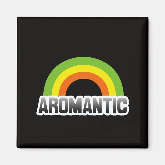 Aromantic Stolz Magnet (Vorne)