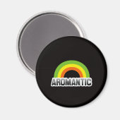Aromantic Stolz Magnet (Vorderseite/Rückseite)