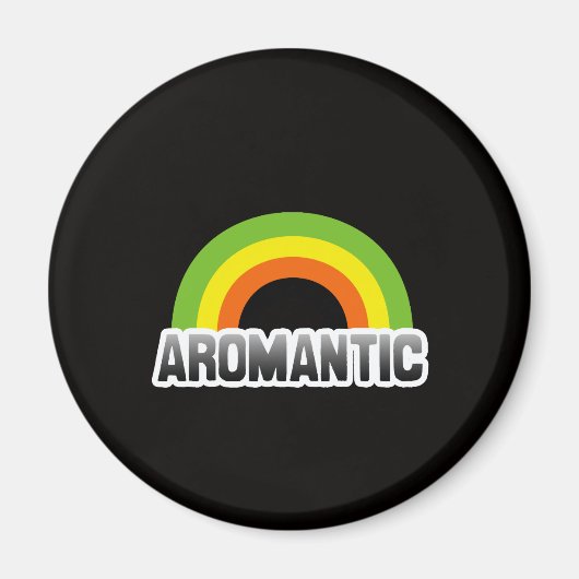Aromantic Stolz Magnet (Vorne)