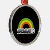 Aromantic Stolz Silbernes Ornament (Rechts)