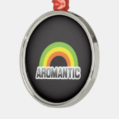 Aromantic Stolz Silbernes Ornament (Links)