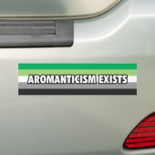Aromanticism existiert Autoaufkleber (Auf Auto)