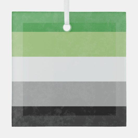 Aromantisch Ornament Aus Glas (Vorderseite)