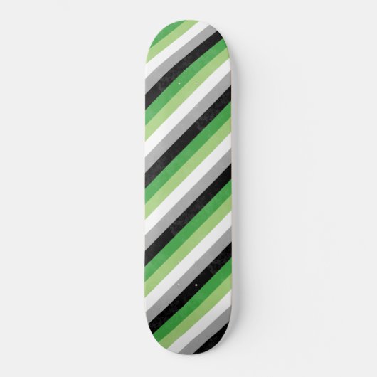 Aromantisch Skateboard (Vorderseite)