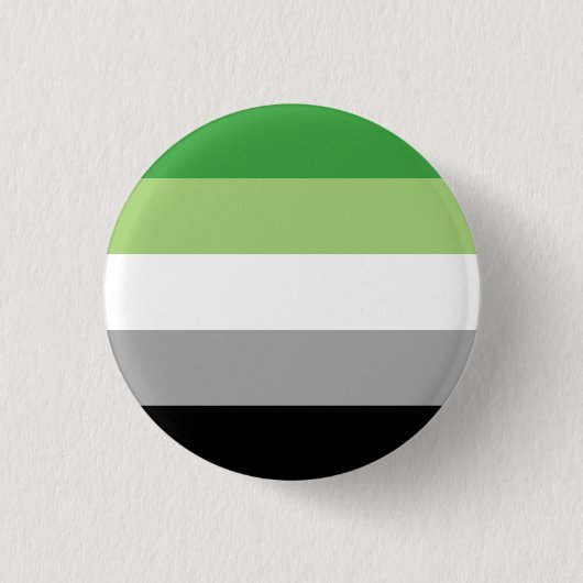 Aromantische/Aro-Priesterflagge Button (Vorderseite)