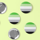 Aromantische Diversity-Symbol-Geschlecht Button