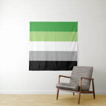 Aromantische Flagge 57 x 57