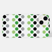 Aromantische Pride Flag Punkte Case-Mate iPhone Hülle (Rückseite (Horizontal))