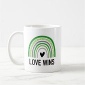 Aromantische Rainbow-Liebe gewinnt Kaffeetasse (Links)