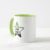 Aromantische Star-Tasse Tasse (Vorderseite Links)